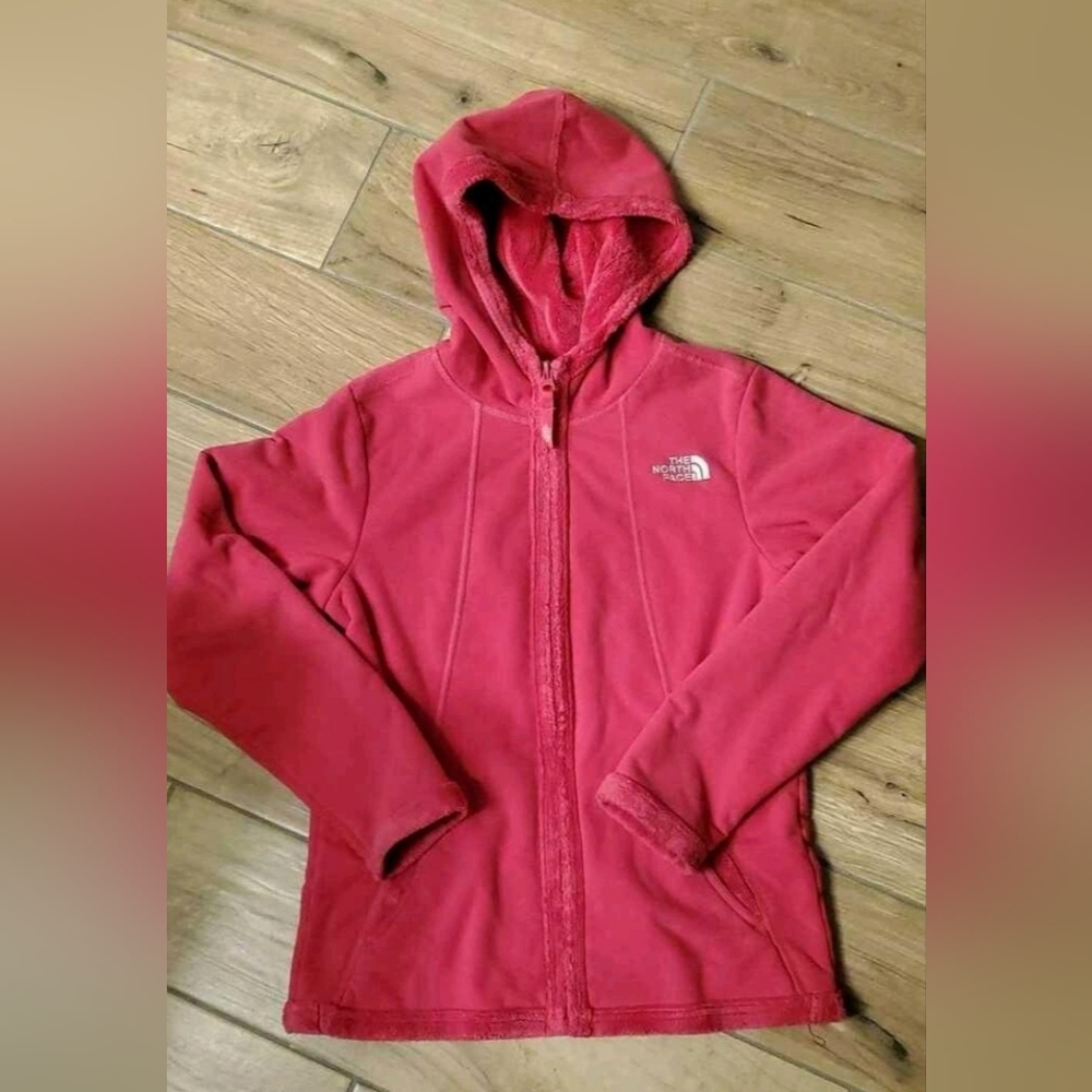 Super cute girls North Face Jacket size L 14/16. Fleece lining.
